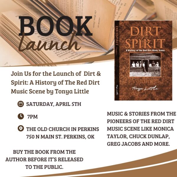 April 5 - Dirt & Spirit Book Launch Concert only (book not included) - Image 2