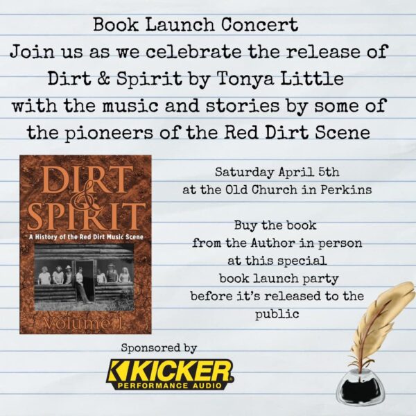 Special - Only $50 for both Steve Fisher April 4 plus April 5 Dirt & Spirit Book Launch Concert (includes copy of book) - Image 4